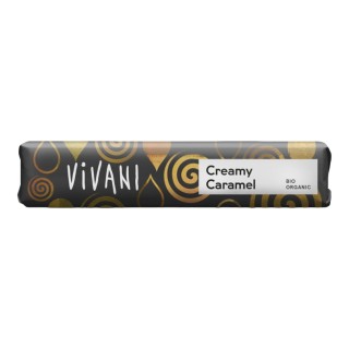 BARRE CHOCOLAT CREAMY CARAMEL VIVANI 40GR