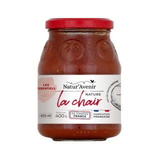 CHAIR DE TOMATE AU BASILIC NATUR AVENIR 400GR