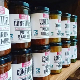 CONFITURE PRUNE SAUVAGE LES CUEILLETTES D'ANNETTE 260GR