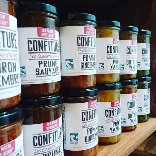 CONFITURE PRUNE SAUVAGE LES CUEILLETTES D'ANNETTE 260GR
