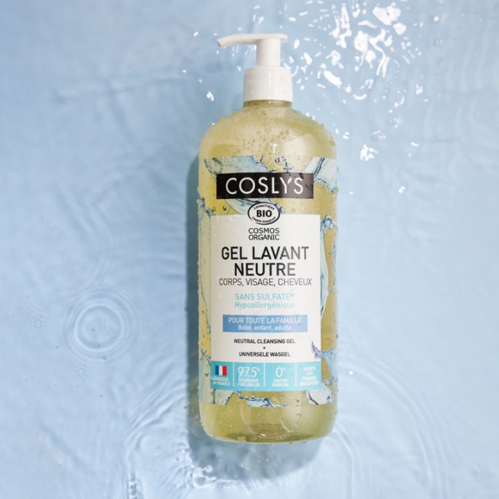 GEL DOUCHE LAVANT NEUTRE COSLYS VRAC