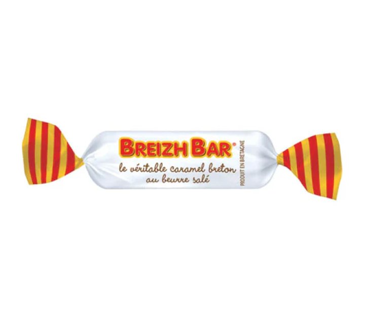 BREIZH BAR CARAMEL A L'UNITE