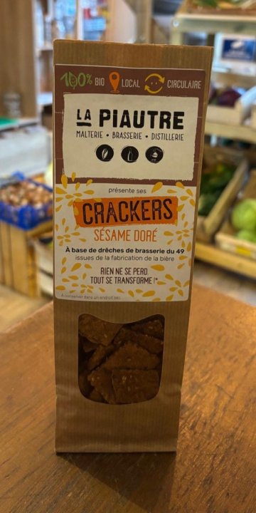 CRACKERS SESAME LA PIAUTRE SACHET