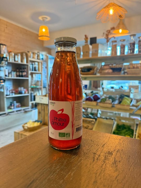 PHILTRE D'AMOUR 75CL (POMME/CASSIS/THYM/CANNELLE/MENTHE/GINGEMBRE) 