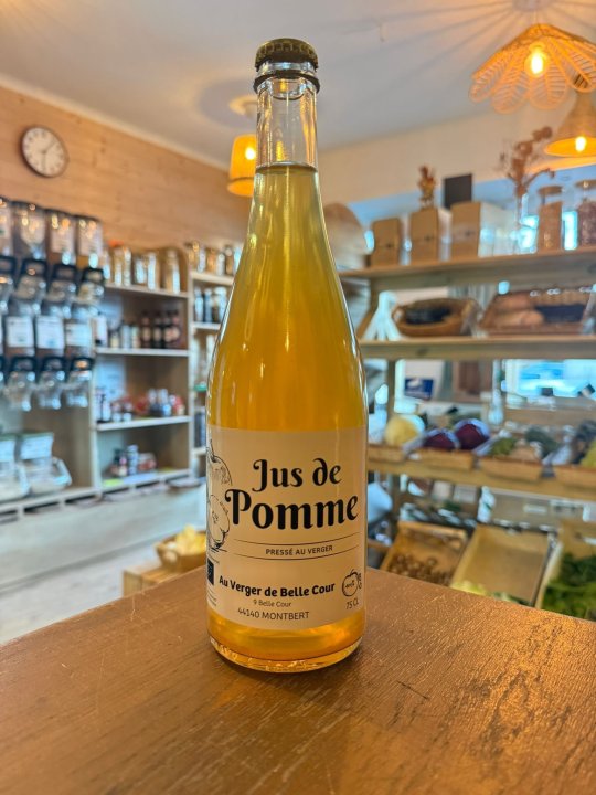 JUS DE POMME BELLE COUR CONSIGNE 0,60€