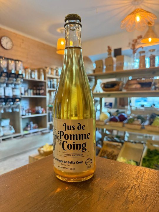 JUS DE POMME COING BELLECOUR CONSIGNE 0.60€