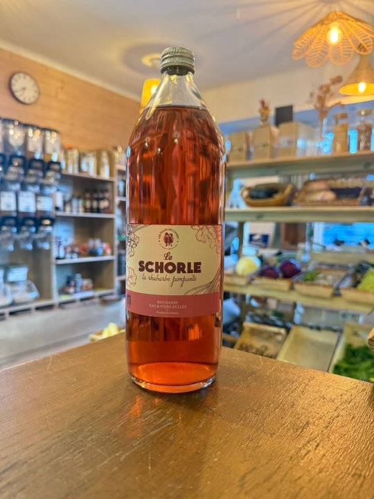SCHORLE RHUBARBE 1L