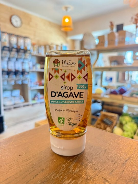 SIROP AGAVE PHILIA 360GR