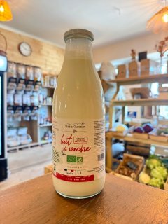 LAIT ENTIER NATUR'AVENIR BTL VERRE  REEMP 1L