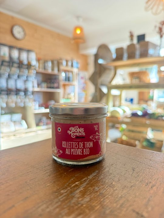 RILLETTES DE THON AU POIVRE 90GR BONS MOMENTS