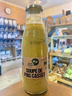 SOUPE POIS CASSES VIVIEN D'ANJOU