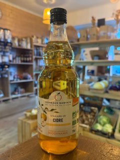 VINAIGRE CIDRE DEMETER BIODYNAMIE 75CL COTEAUX NANTAIS