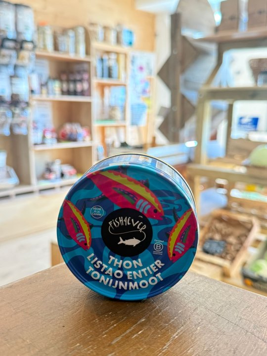 THON LISTAO AU NATUREL SANS SEL 160GR FISH4EVER