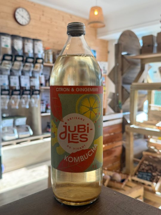 KOMBUCHA CITRON GINGEMBRE JUBILES 1L