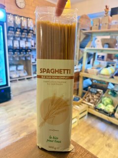 SPAGHETTI SEMI COMPLETE 500GR BIO POUR TOUS