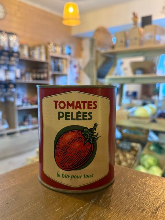 TOMATES PELEES BIO POUR TOUS 800GR