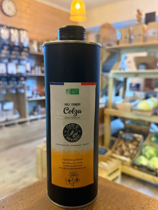 HUILE DE COLZA FERME ANFRENIERE 75CL