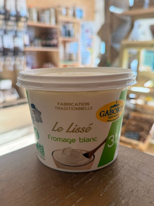 FROMAGE BLANC 3% LISSE GABORIT 500GR
