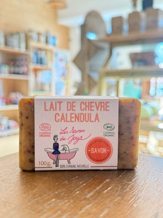 SAVON LAIT DE CHEVRE ET CALENDULA JOYA
