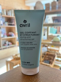 GEL COIFFANT ET FIXANT CHEVEUX AVRIL