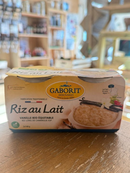 RIZ AU LAIT TRADITION GABORIT 2X140GR