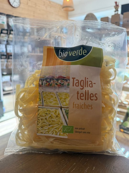 PATE FRAICHE TAGLIATELLES BIOVERDE 250GR