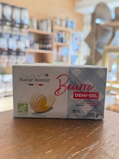 BEURRE DEMI SEL NATUR' AVENIR 250GR