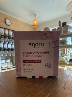 SHAMPOING SOLIDE CHEVEUX SEC ENDRO