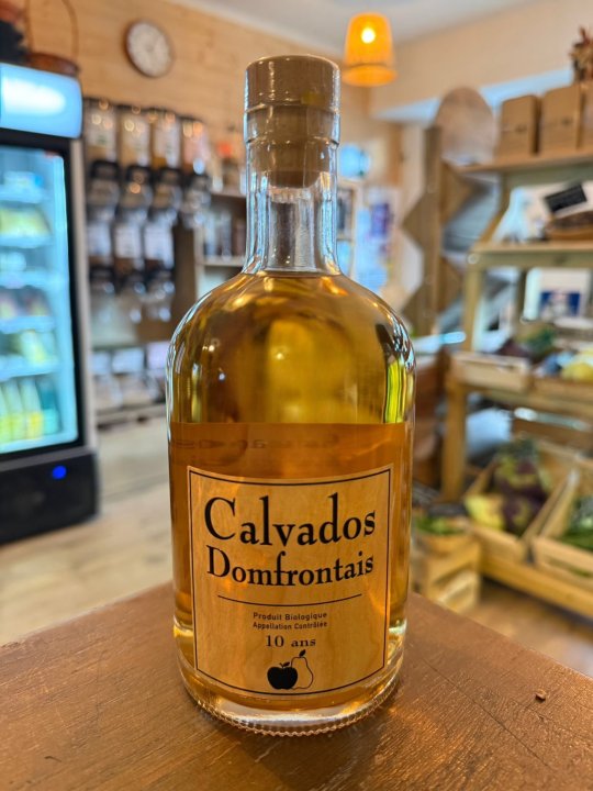 CALVADOS AOC DOMFRONTAIS 10ANS D'AGE 50CL
