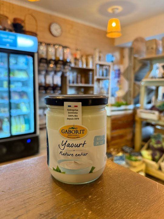 YAOURT BRASSE ENTIER NATURE GABORIT