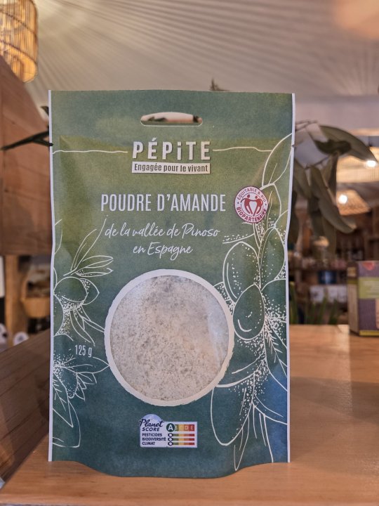 POUDRE D'AMANDE 125GR PEPITE