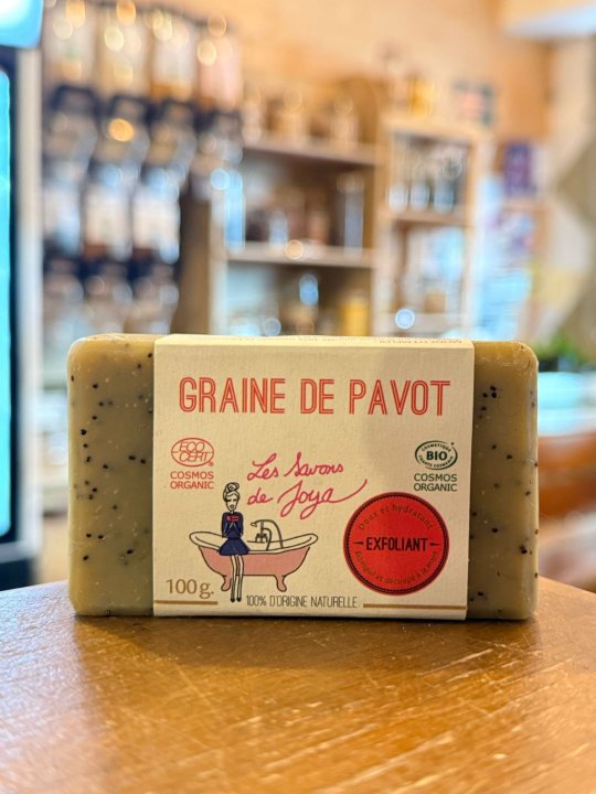 SAVON EXFOLIANT PAVOT JOYA