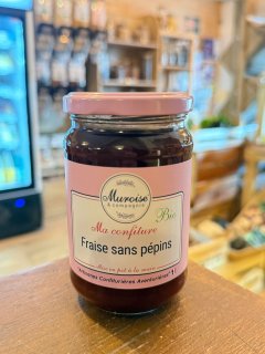 CONFITURE FRAISE SANS PEPINS MUROISE ET CIE 350G