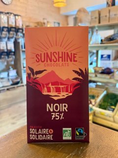 TABLETTE NOIR 75% SUNSHINE