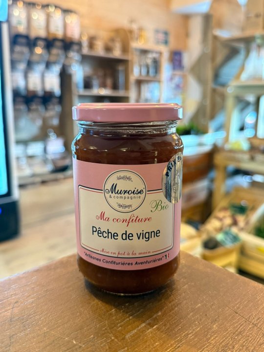 CONFITURE PECHE DE VIGNE MUROISE ET CIE 350G