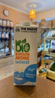 BOISSON LAIT AVOINE NATUREL THE BRIDGE 1L