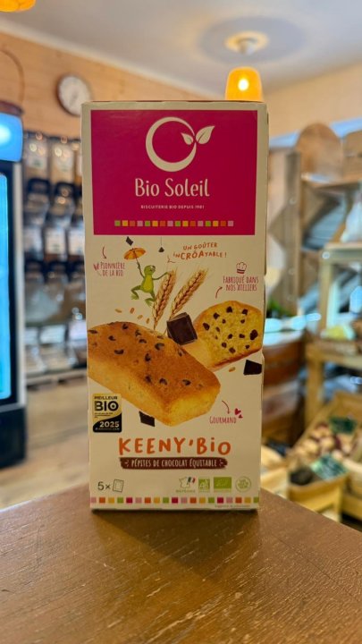 KEENY BIO PEPITE DE CHOCOLAT BIO SOLEIL
