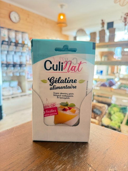 GELATINE FEUILLES CULINAT 11GR