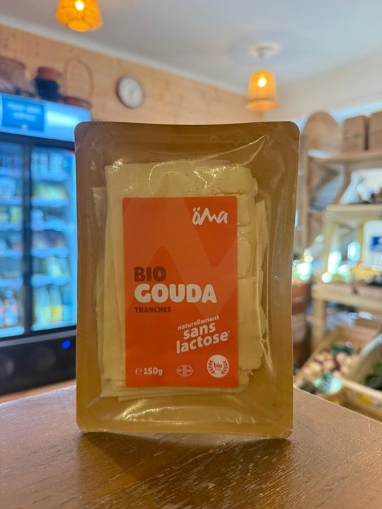 GOUDA TRANCHES SANS LACTOSE OMA 150GR