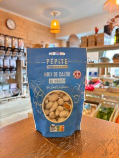 NOIX CAJOU AU WASABI 125GR PEPITE ENGAGEE POUR LE VIVANT