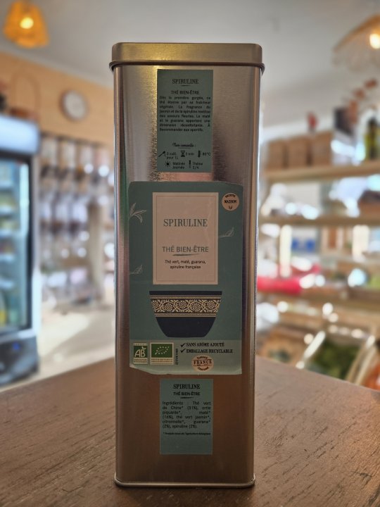 THE VERT SPIRULINE VRAC COMPTOIRS