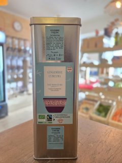 THE VERT GINGEMBRE CURCUMA VRAC RTE DES COMPTOIRS
