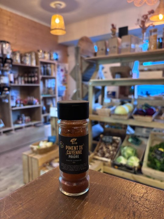 PIMENT DE CAYENNE POUDRE 40GR IDBIO
