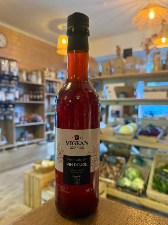VINAIGRE DE VIN ROUGE VIGEAN 50CL