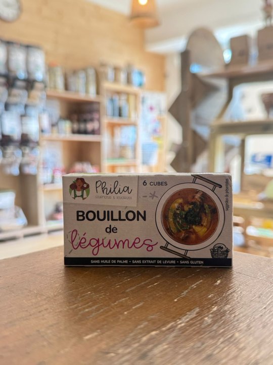 BOUILLON LEGUMES CUBE PHILIA 60G