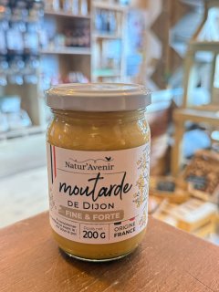 MOUTARDE DE DIJON FINE ET FORTE NATUR'AVENIR 200GR