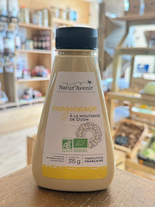 MAYONNAISE A LA MOUTARDE DE DIJON EN SQUEEZE NATUR AVENIR 315GR