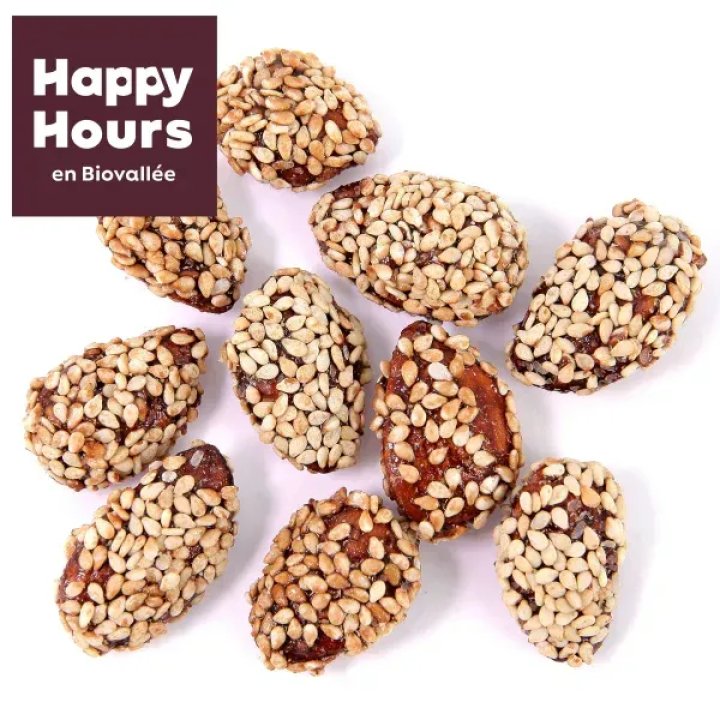AMANDE SESAME MIEL BIOVALLEE VRAC