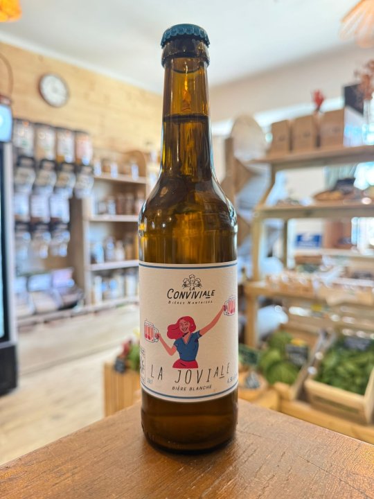 CONVIVIALE JOVIALE BIERE BLANCHE 33CL