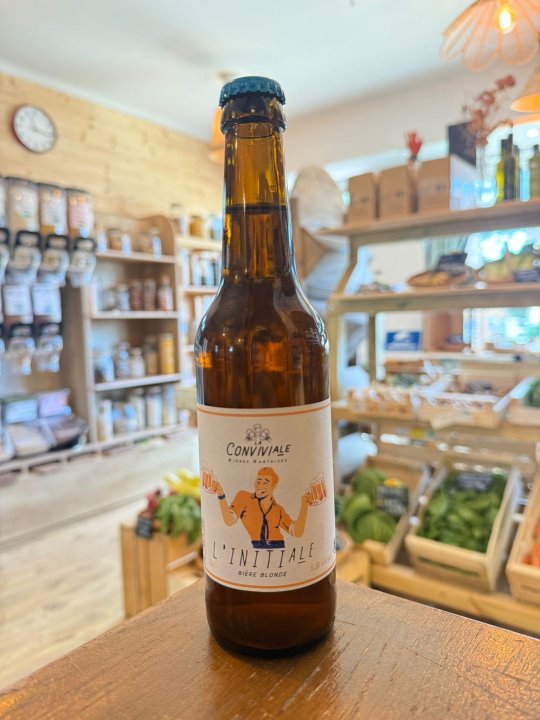 CONVIVIALE INITIALE BLONDE 33CL